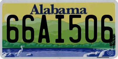 AL license plate 66AI506