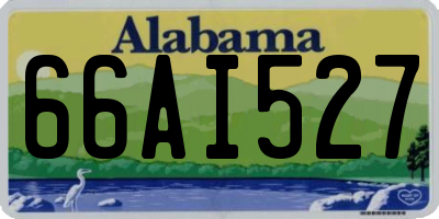 AL license plate 66AI527