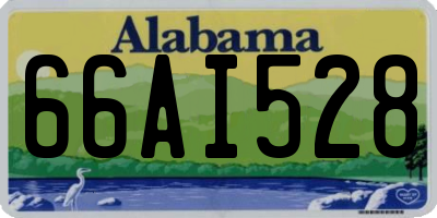 AL license plate 66AI528