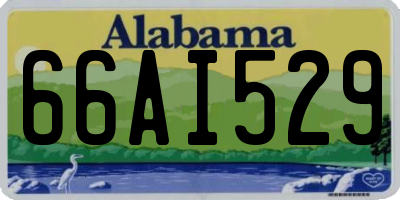 AL license plate 66AI529