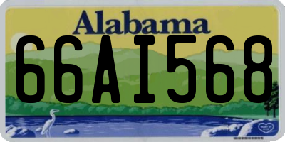 AL license plate 66AI568