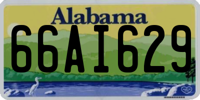 AL license plate 66AI629