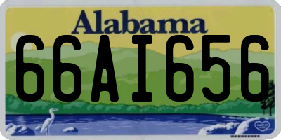 AL license plate 66AI656