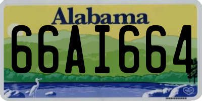 AL license plate 66AI664