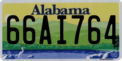 AL license plate 66AI764