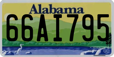 AL license plate 66AI795