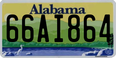AL license plate 66AI864