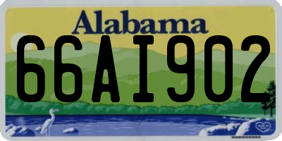 AL license plate 66AI902