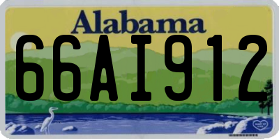 AL license plate 66AI912