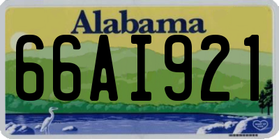 AL license plate 66AI921
