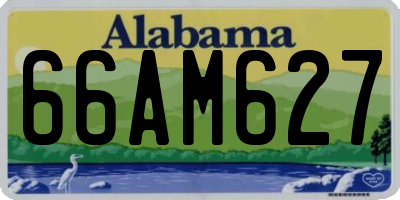 AL license plate 66AM627