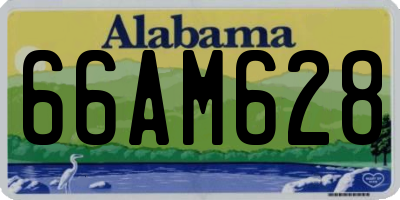AL license plate 66AM628