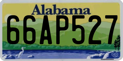 AL license plate 66AP527