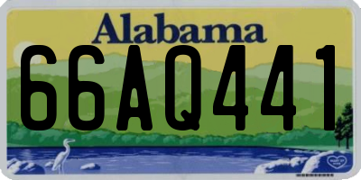 AL license plate 66AQ441