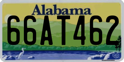 AL license plate 66AT462