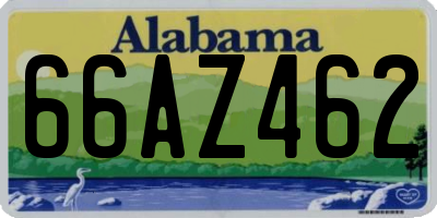 AL license plate 66AZ462