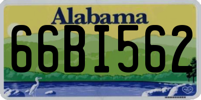 AL license plate 66BI562