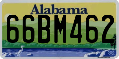 AL license plate 66BM462