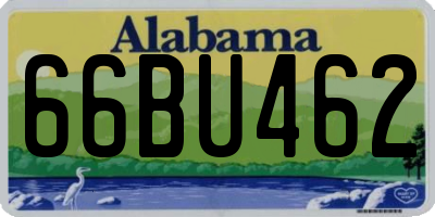 AL license plate 66BU462