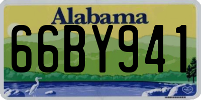 AL license plate 66BY941