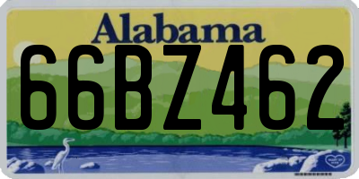 AL license plate 66BZ462