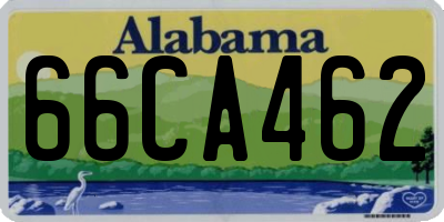 AL license plate 66CA462