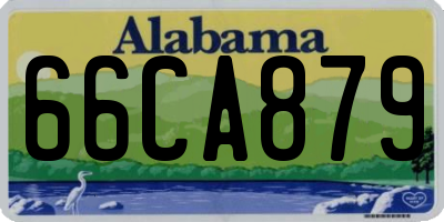AL license plate 66CA879