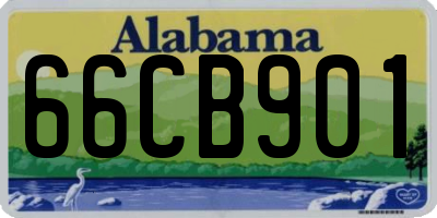 AL license plate 66CB901