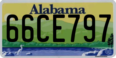 AL license plate 66CE797
