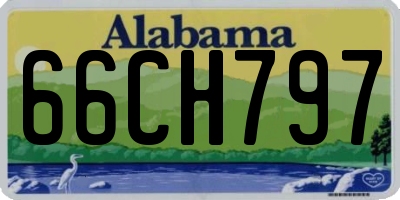 AL license plate 66CH797