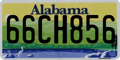 AL license plate 66CH856