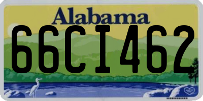 AL license plate 66CI462