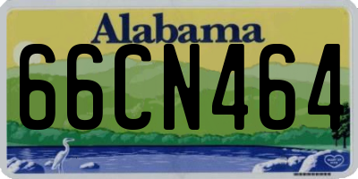 AL license plate 66CN464