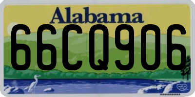 AL license plate 66CQ906