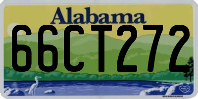 AL license plate 66CT272