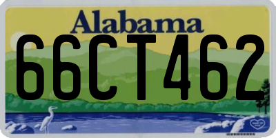 AL license plate 66CT462