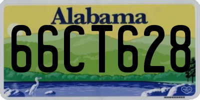 AL license plate 66CT628