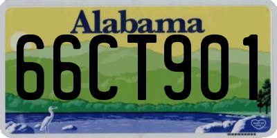 AL license plate 66CT901