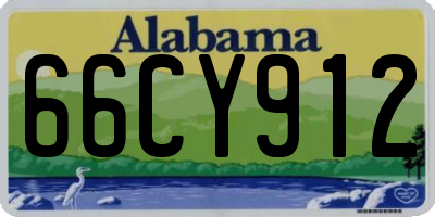 AL license plate 66CY912