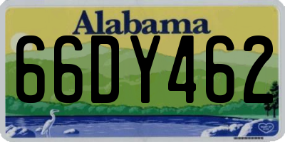 AL license plate 66DY462