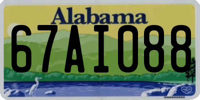 AL license plate 67AI088