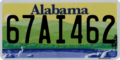 AL license plate 67AI462