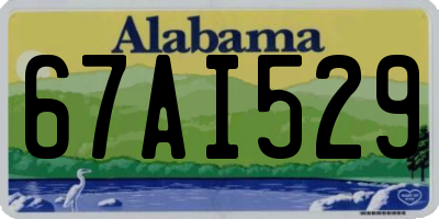 AL license plate 67AI529