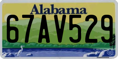 AL license plate 67AV529