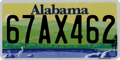 AL license plate 67AX462