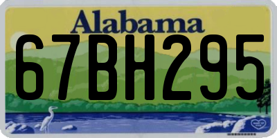 AL license plate 67BH295