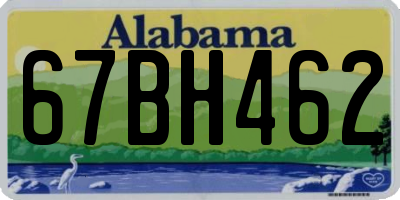AL license plate 67BH462