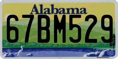 AL license plate 67BM529