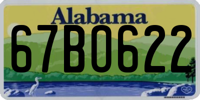 AL license plate 67BO622