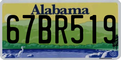 AL license plate 67BR519